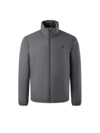 Пуховик KELME Regular Stand-up Collar Cotton Coat Dark Grey