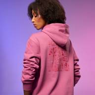 SUDADERA CON CAPUCHA U-TRIBE   - SUDADERA CON CAPUCHA U-TRIBE  