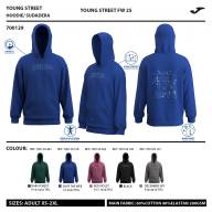 SUDADERA CON CAPUCHA U-TRIBE   - SUDADERA CON CAPUCHA U-TRIBE  