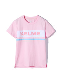 Детская футболка KELME Girls Short Sleeve T-Shirt Light Pink