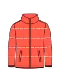 Детский пуховик KELME Girl's Down Jacket Red