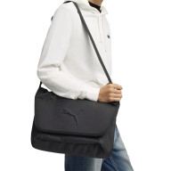 Сумка-мессенджер PUMA BUZZ Messenger, 009255601, полиэстер, черный - Сумка-мессенджер PUMA BUZZ Messenger, 009255601, полиэстер, черный