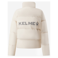 Женский пуховик KELME Short Stand-Up Collar Down Jacket New Khaki - Женский пуховик KELME Short Stand-Up Collar Down Jacket New Khaki