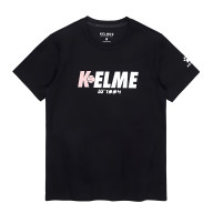 Футболка KELME Round Neck Short Sleeve T-Shirt Black - Футболка KELME Round Neck Short Sleeve T-Shirt Black
