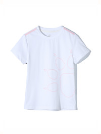 Детская футболка KELME Girls Short Sleeve T-Shirt White