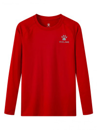 Детское термобелье (верх) KELME Tech Fit Long Sleeve (Thin) Kids Red