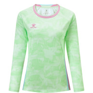 Лонгслив KELME Women's Long-sleeved Training Uniform Light Green - Лонгслив KELME Women's Long-sleeved Training Uniform Light Green