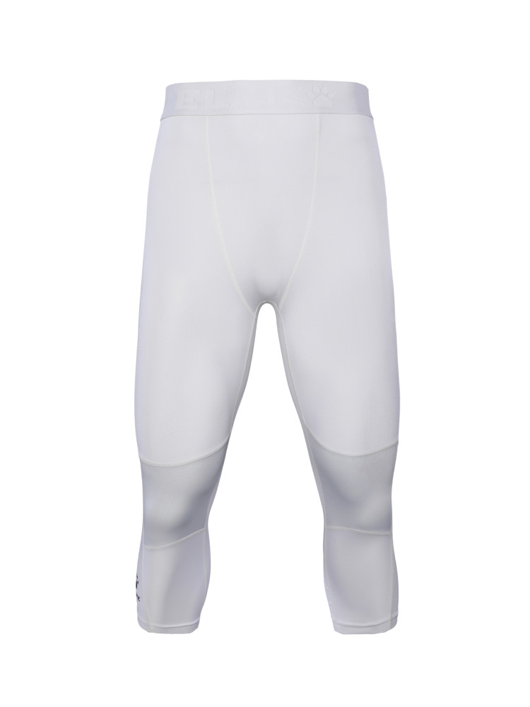 Термобелье (низ) KELME Tight Cropped Pants White