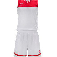 Детская баскетбольная форма KELME Children's Basketball Uniform (White/Red) - Детская баскетбольная форма KELME Children's Basketball Uniform (White/Red)