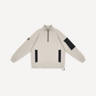 Свитшот на молнии 1/4 JOGEL Power Inside Half Zip Sweatshirt, бежевый - Свитшот на молнии 1/4 JOGEL Power Inside Half Zip Sweatshirt, бежевый