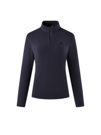 Лонгслив KELME Half-open Long-sleeved T-shirt Dark Blue