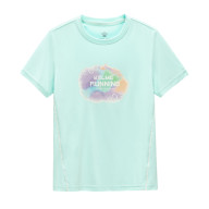 Детская футболка KELME Short Sleeve T-Shirt Kid Mint - Детская футболка KELME Short Sleeve T-Shirt Kid Mint