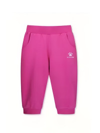 Детские бриджи KELME Girl's Knitted Cropped Trousers Pink