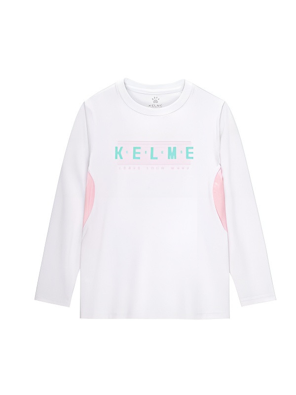 Детский лонгслив KELME Long Sleeve T-Shirt White