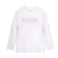 Детский лонгслив KELME Long Sleeve T-Shirt White - Детский лонгслив KELME Long Sleeve T-Shirt White