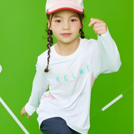 Детский лонгслив KELME Long Sleeve T-Shirt White - Детский лонгслив KELME Long Sleeve T-Shirt White