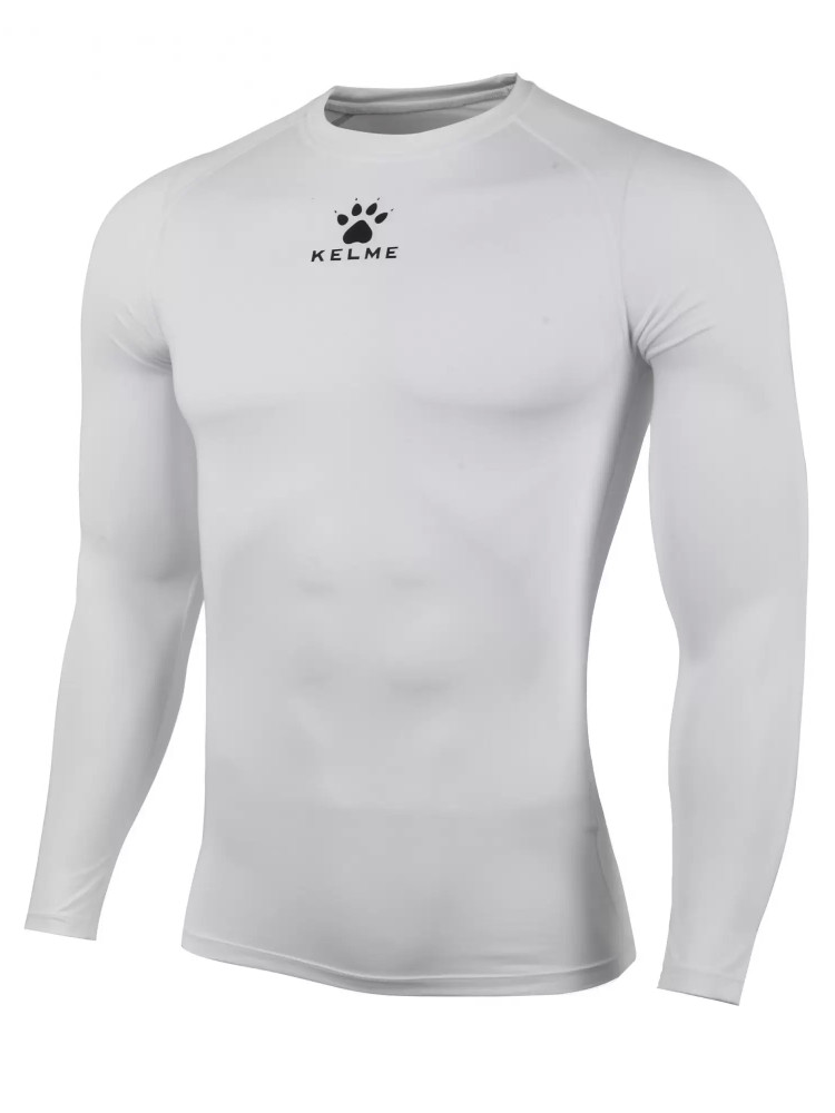 Детское термобелье (верх) утепленное KELME Pro Tights (Thick) White