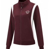 Толстовка KELME Stand-Up Collar Knit Cardigan Burgundy - Толстовка KELME Stand-Up Collar Knit Cardigan Burgundy