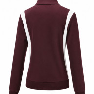 Толстовка KELME Stand-Up Collar Knit Cardigan Burgundy - Толстовка KELME Stand-Up Collar Knit Cardigan Burgundy