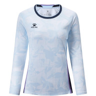 Лонгслив KELME Women's Long-sleeved Training Uniform Light Blue - Лонгслив KELME Women's Long-sleeved Training Uniform Light Blue