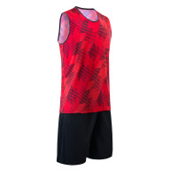 Форма баскетб. игровая TORRES Pro, B-1033-04-2XL, р.2XL, 100% полиэстер, красно-черный - Форма баскетб. игровая TORRES Pro, B-1033-04-2XL, р.2XL, 100% полиэстер, красно-черный