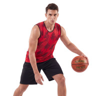 Форма баскетб. игровая TORRES Pro, B-1033-04-2XL, р.2XL, 100% полиэстер, красно-черный - Форма баскетб. игровая TORRES Pro, B-1033-04-2XL, р.2XL, 100% полиэстер, красно-черный