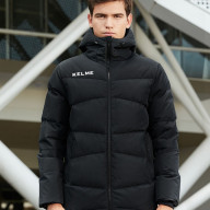 Пуховик KELME Long Middle-Down Jacket Black - Пуховик KELME Long Middle-Down Jacket Black