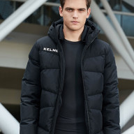 Пуховик KELME Long Middle-Down Jacket Black - Пуховик KELME Long Middle-Down Jacket Black