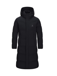 Пуховик KELME Long Down Jacket (Hooded) Black