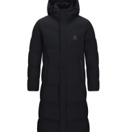 Пуховик KELME Long Down Jacket (Hooded) Black - Пуховик KELME Long Down Jacket (Hooded) Black
