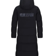 Пуховик KELME Long Down Jacket (Hooded) Black - Пуховик KELME Long Down Jacket (Hooded) Black