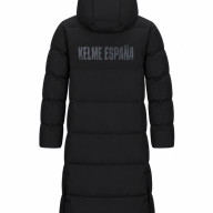Пуховик KELME Long Down Jacket (Hooded) Black - Пуховик KELME Long Down Jacket (Hooded) Black