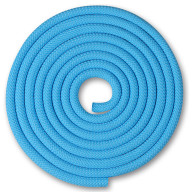 Скакалка гимнастическая INDIGO, SM-121-LBL, утяжеленная, 150г, длина 2,5м, шнур, голубой - Скакалка гимнастическая INDIGO, SM-121-LBL, утяжеленная, 150г, длина 2,5м, шнур, голубой