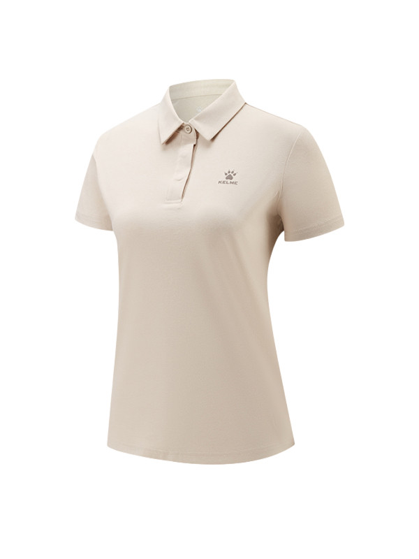 Футболка-поло KELME Short-sleeved Polo Shirt Beige