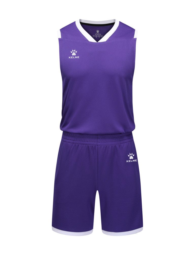 Детская баскетбольная форма KELME Children's Basketball Uniform Light Purple