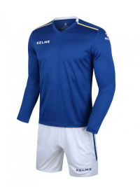 Детская футбольная форма KELME Long Sleeve Football Set (Kid) Blue