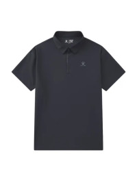 Футболка-поло KELME Short-sleeved Polo Shirt Dark Grey
