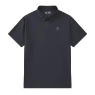 Футболка-поло KELME Short-sleeved Polo Shirt Dark Grey - Футболка-поло KELME Short-sleeved Polo Shirt Dark Grey