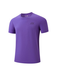 Футболка KELME Crew Neck Short-sleeved T-shirt Violet