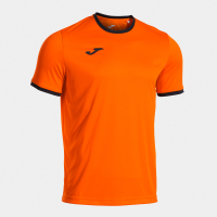 CAMISETA MANGA CORTA COMBI PREMIUM NARANJA NEGRO