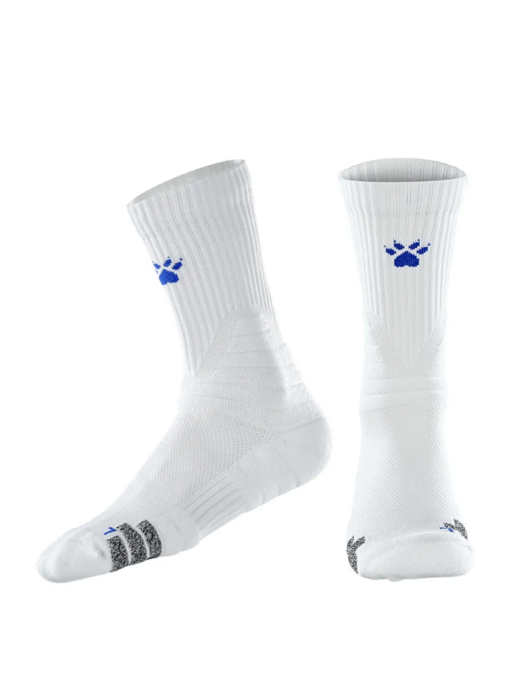 Носки KELME Thigh-high Athletic Socks (White/Blue)