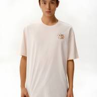 Футболка KELME Crew Neck Short-sleeved T-shirt Beige - Футболка KELME Crew Neck Short-sleeved T-shirt Beige