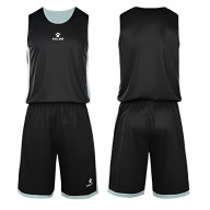 Детская баскетбольная форма KELME Children's Double-Sided Basketball Uniform Black - Детская баскетбольная форма KELME Children's Double-Sided Basketball Uniform Black