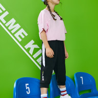 Детские бриджи KELME Woven Cropped Pants Black - Детские бриджи KELME Woven Cropped Pants Black