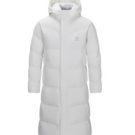 Пуховик KELME Long Down Jacket (Hooded) White - Пуховик KELME Long Down Jacket (Hooded) White