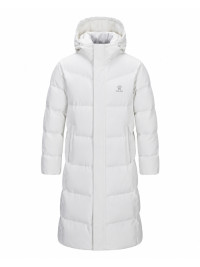 Пуховик KELME Long Down Jacket (Hooded) White