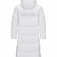 Пуховик KELME Long Down Jacket (Hooded) White - Пуховик KELME Long Down Jacket (Hooded) White