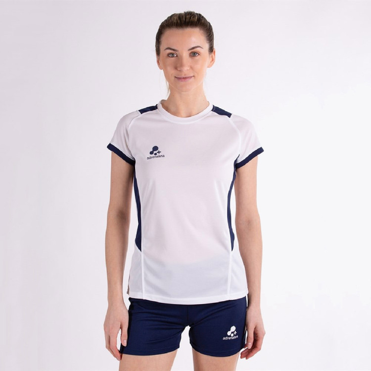 Форма волейб. жен. +ADRENALINA Clas 1304-023-2XL, р.2XL, 100% полиэстер, бело-темносин