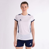 Форма волейб. жен. +ADRENALINA Clas 1304-023-2XL, р.2XL, 100% полиэстер, бело-темносин - Форма волейб. жен. +ADRENALINA Clas 1304-023-2XL, р.2XL, 100% полиэстер, бело-темносин