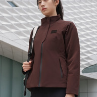 Пуховик KELME Women's Short Down Jacket Brown - Пуховик KELME Women's Short Down Jacket Brown